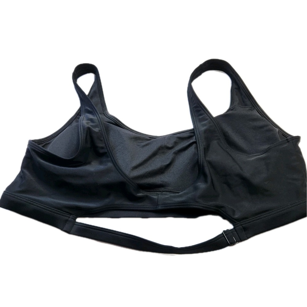Old Navy Active Powersoft Sports Bra Women's‎ Size XXL Black Medium Support NWT - Picture 3 of 11